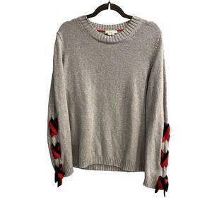 Boden Collegiate Sweater with Sleeve Ties Size XL Extra Large